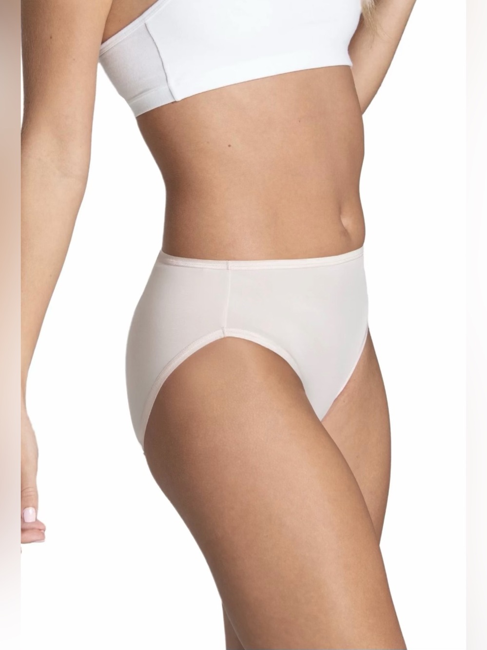 Microfiber Hi Cut Underwear Panties - Pack of 6 - Picture 3 of 7
